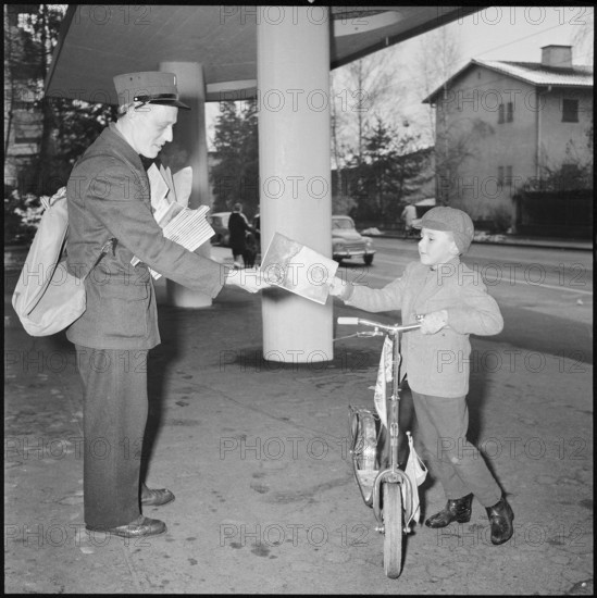 Postmen in Zurich 1958