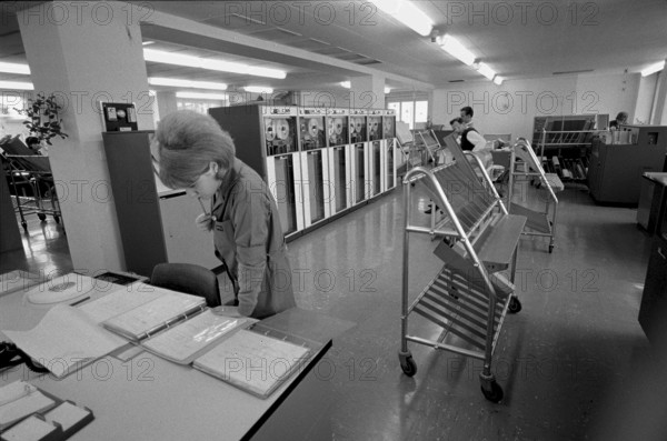 Data handling, Schanzenpost Berne 1965