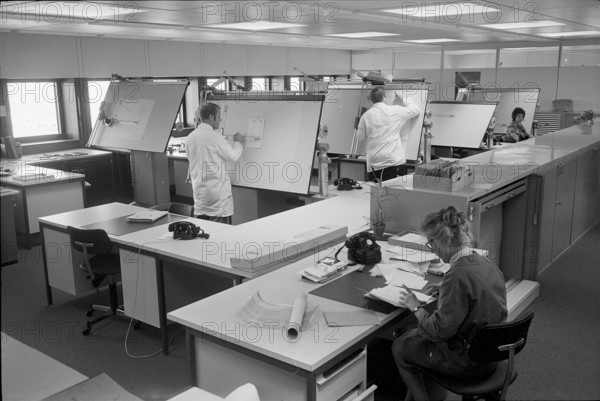 PTT head office Berne 1970