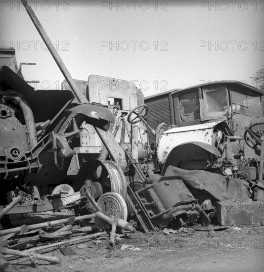 Car dump in Zurich Hongg 1940