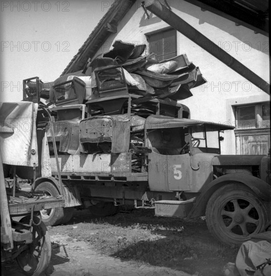 Car dump in Zurich Hongg 1940