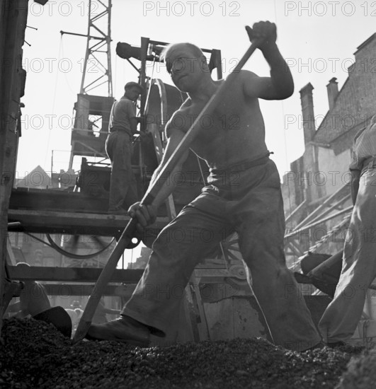 Roadworks in Berne 1939