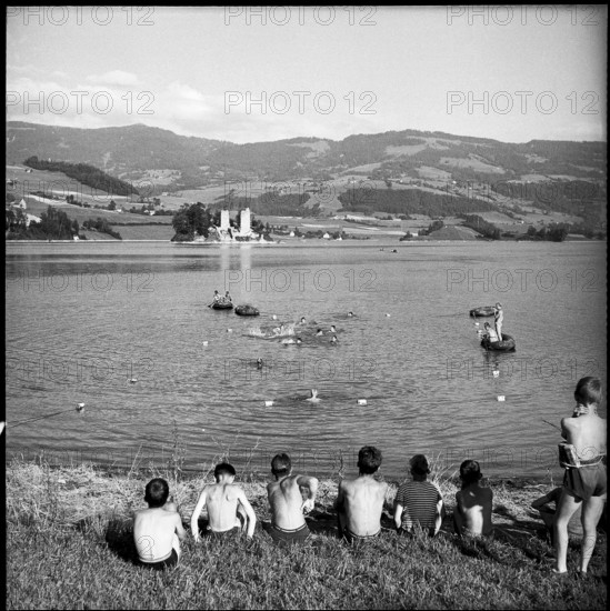 Boy scout camp near Bulle 1954