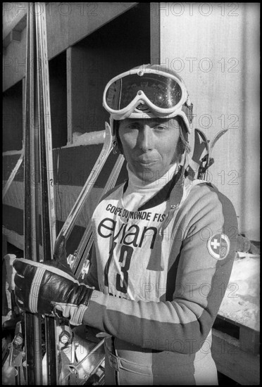 Ski World cup 1972/73, downhill Val d'Isere: Roland Collombin