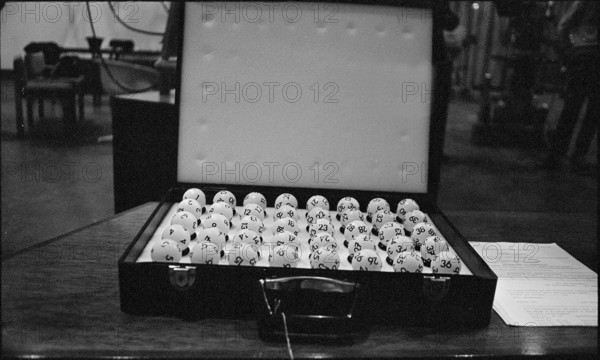 Swiss Lottery at Swiss TV 1970
