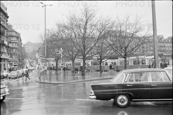 Zurich, Bellevue 1970