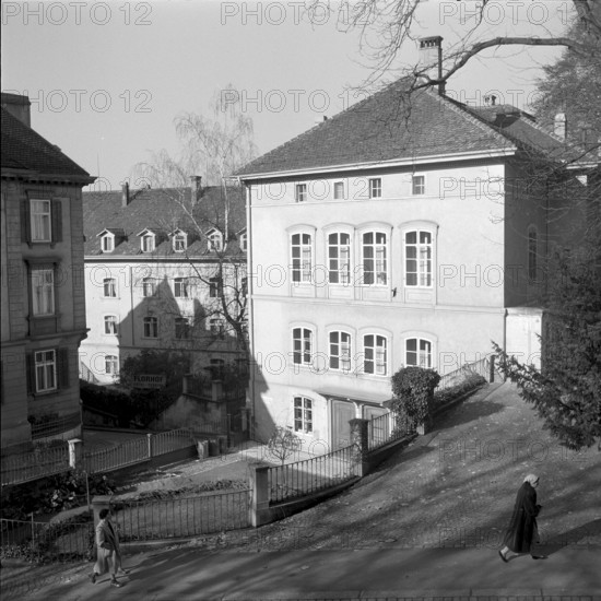 Pension Florhof in Zurich 1951