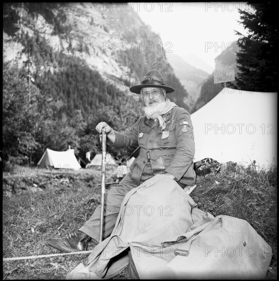 the 5th World Rover Moot in Kandersteg 1953