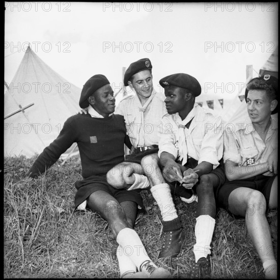 the 5th World Rover Moot in Kandersteg 1953