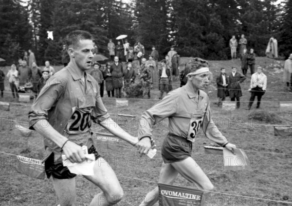 Course. Passage de témoin.