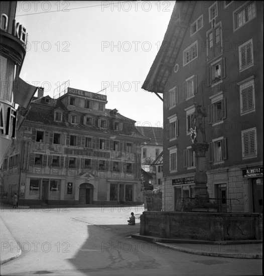 Old town of Zug 1941