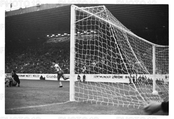 World Championships 1966: Switzerland - Spain, goal for Swiss team