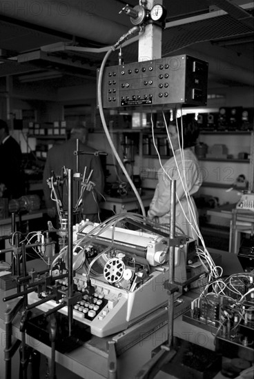 Typewriter factory Paillard SA, Yverdone 1967