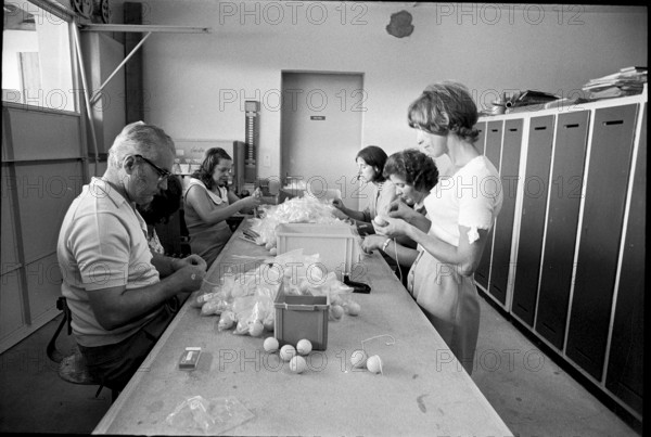 Klick-Klack"" production in Uetikon 1971