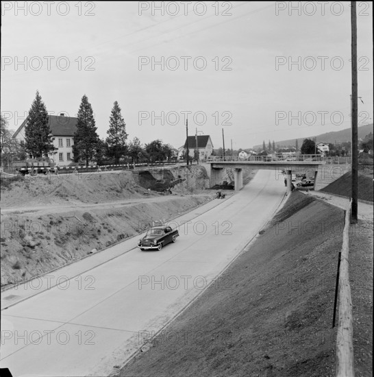 Underpass in Freienbach 1957