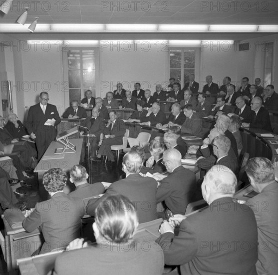 Management Development Institute IMD in Ouchy, 1957