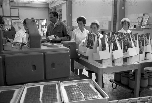 Chocolate factory Suchard, Neuchatel 1967