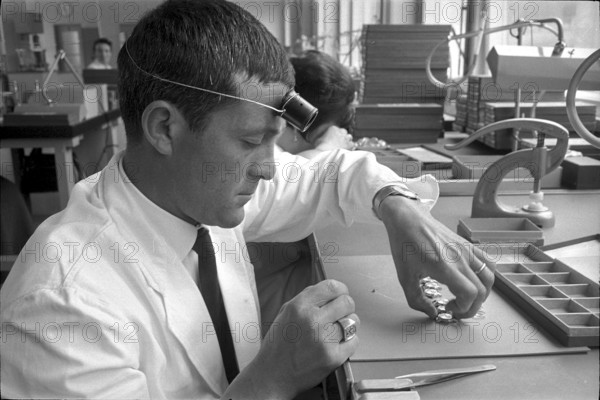 Longines Watch Factory in Saint-Imier 1967