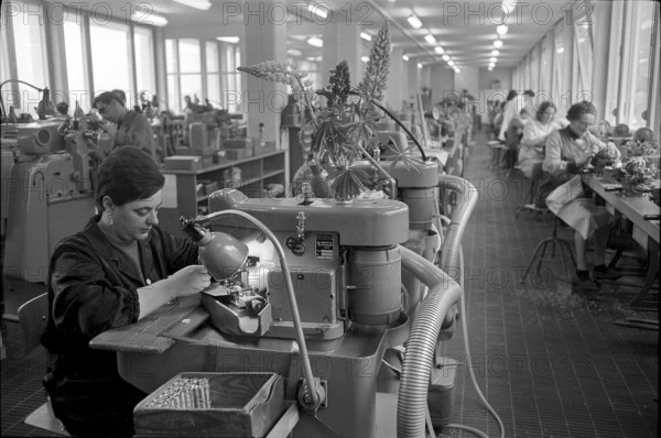 Longines Watch Factory in Saint-Imier 1967
