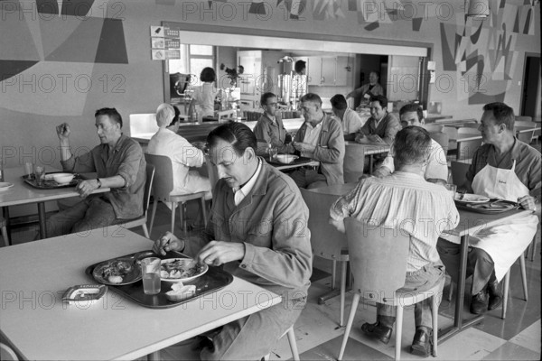 Chocolate factory Suchard, Neuchatel 1967