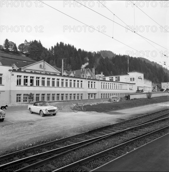 Biscuit factory Kambly in Trubschachen 1965