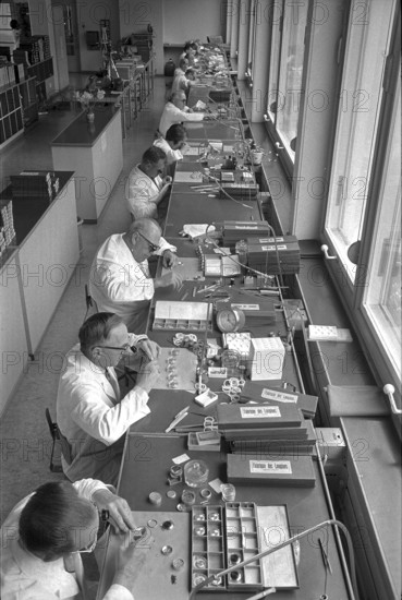 Longines Watch Factory in Saint-Imier 1967