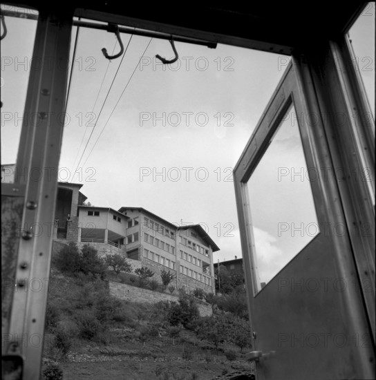 Cableway in Iserables 1957