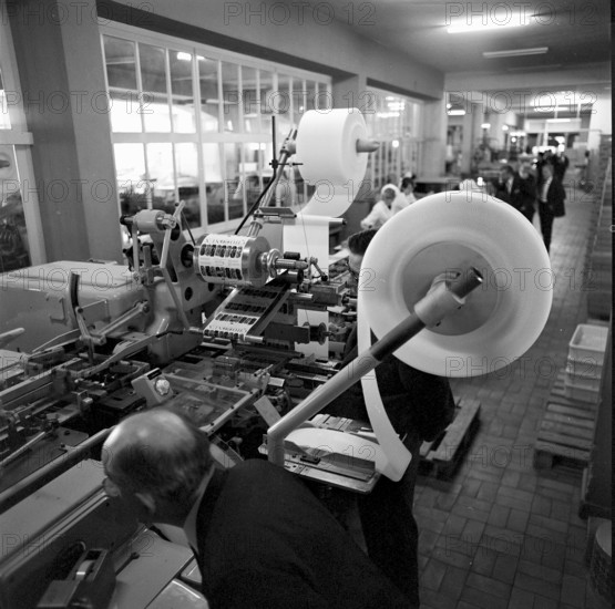 Biscuit factory Kambly in Trubschachen 1965