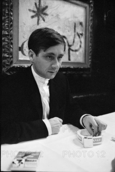 British author Alan Sillitoe, Zurich 1967