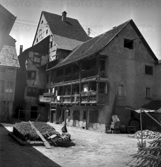 House ""Zur Rose"", Zurzach 1945