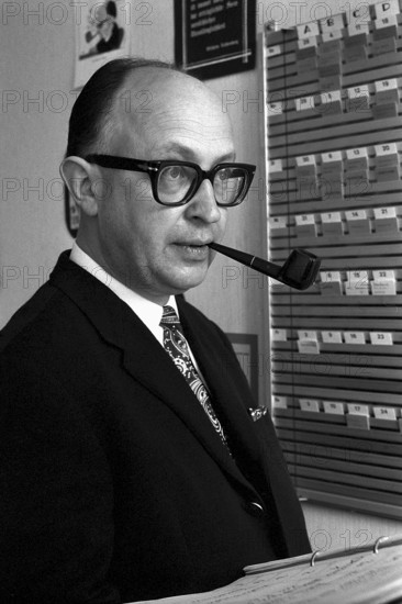 Dr. phil. Eduard Staeuble, Zurich 1971