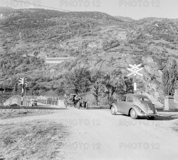 Level crossing near Visp 1959
