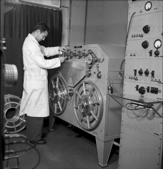 Schwarzenburg short-wave broadcast station 1945