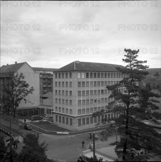 Radio studio Berne 1950