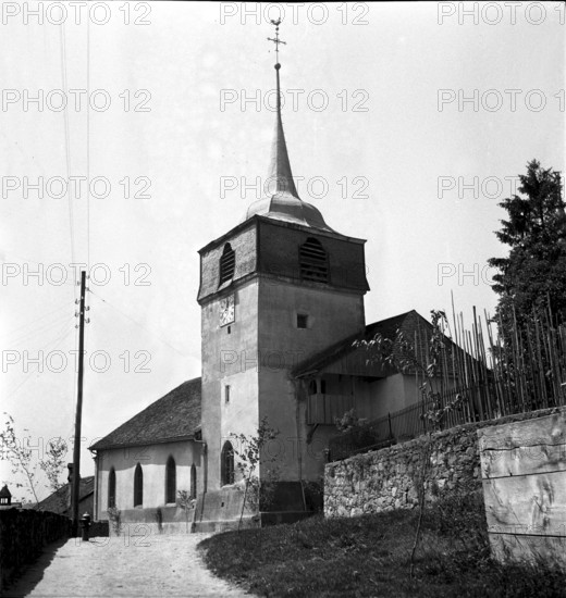 Church in Rue FR, 1942