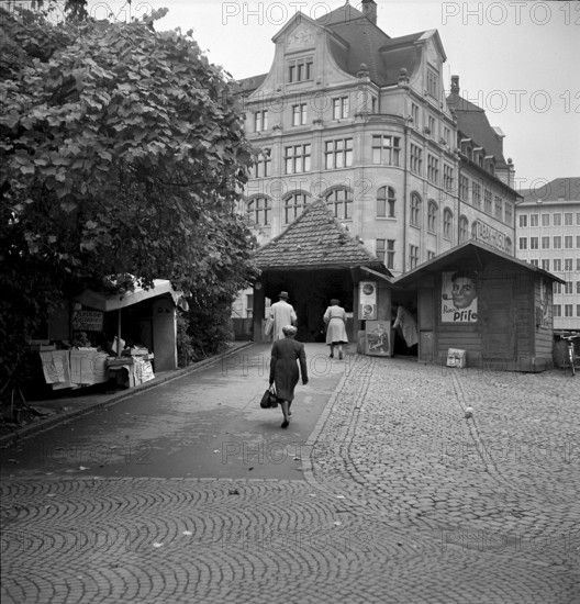 Houses at the Muhlesteg, Zurich 1946