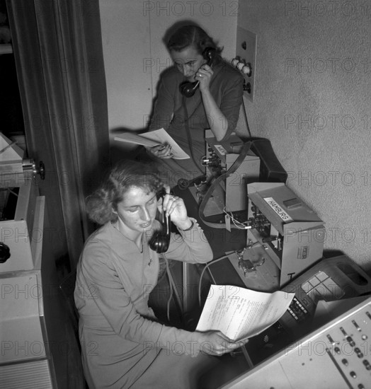 Solidarity chain christmas relief operation supported by Radio Lausanne 1951