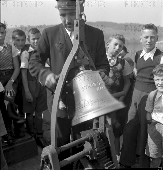 Ship's bell, Steamer ""Stadt Zurich"" 1942