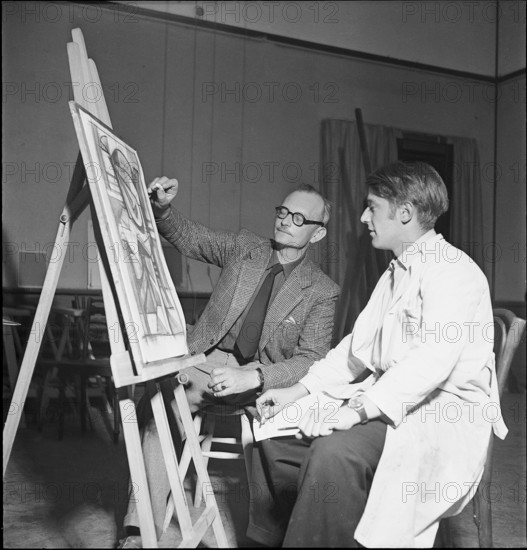 Academy Maximilien de Meuron in Neuenburg 1952