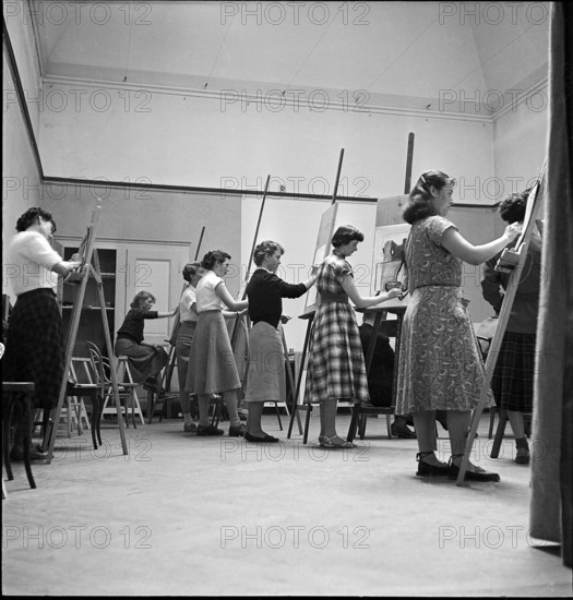 Academy Maximilien de Meuron in Neuenburg 1952