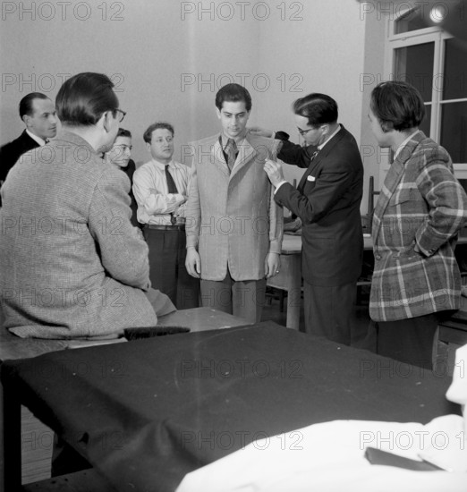 Vocational school for tailor, Zurich 1949