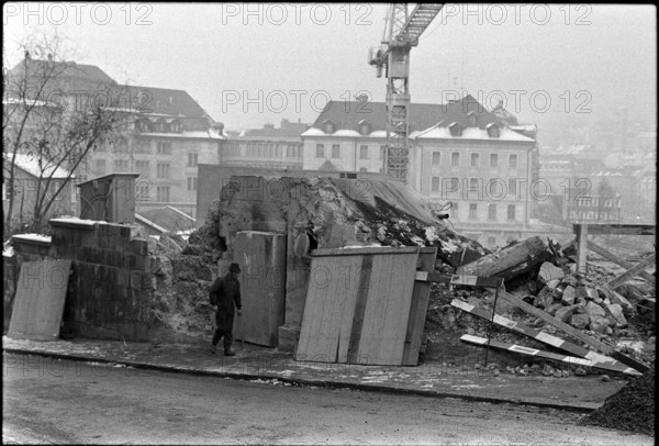 Jugendbunker"" in Zurich 1972