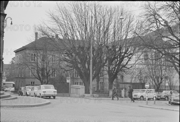 Old town of Zurich 1970