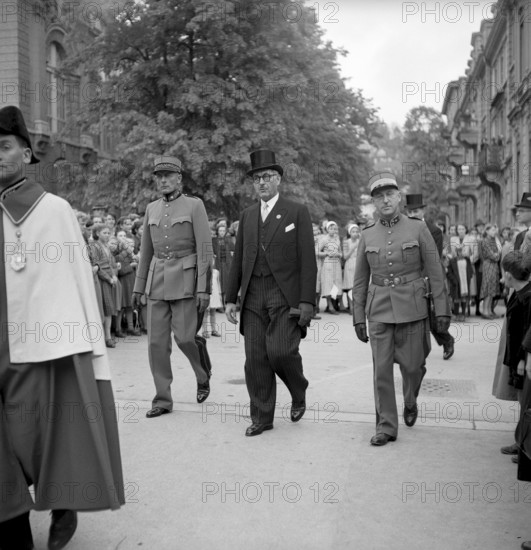 Festivities to 50 years University of commerce, St. Gallen 1949
