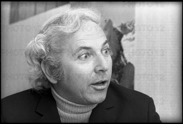 Paul Jubin, director of ""Freres sans Frontieres"". Fribourg 1973