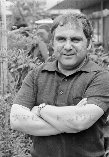 Jorg Schneider, actor and revue performer, Zurich 1973