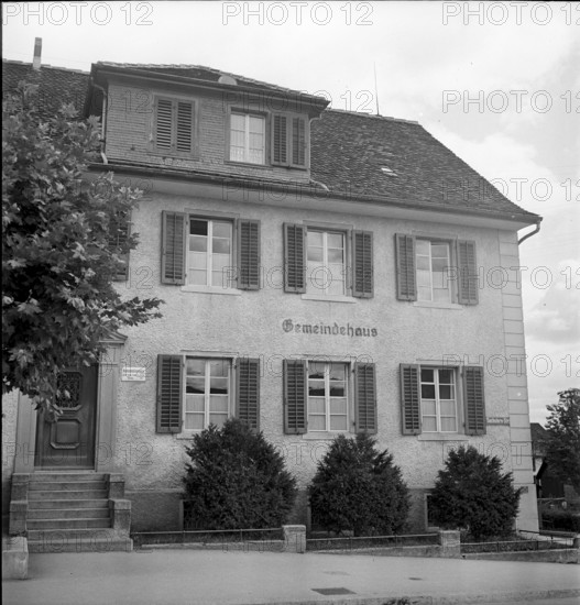 Parish hall, Zurich-Altstetten 1941