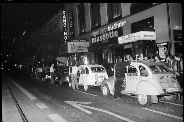 Citroen 2CV, Zurich, Bellevue 1972
