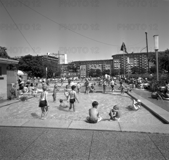 Swimming pool, Piscine de Varembe, Geneva 1965