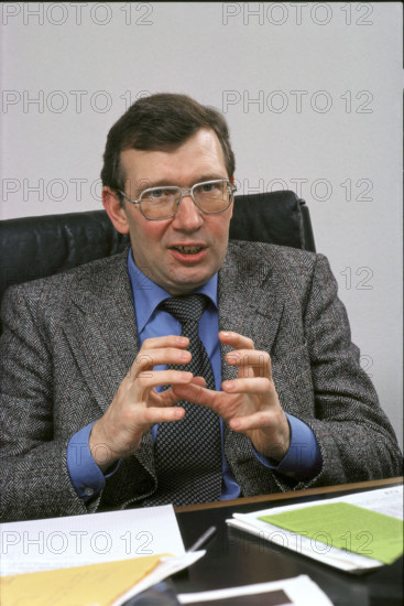 Adolf Theobald, director press coordination Ringier, 1978